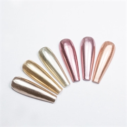Mirror Powder Pigmenter 6 stk, Molly Nails